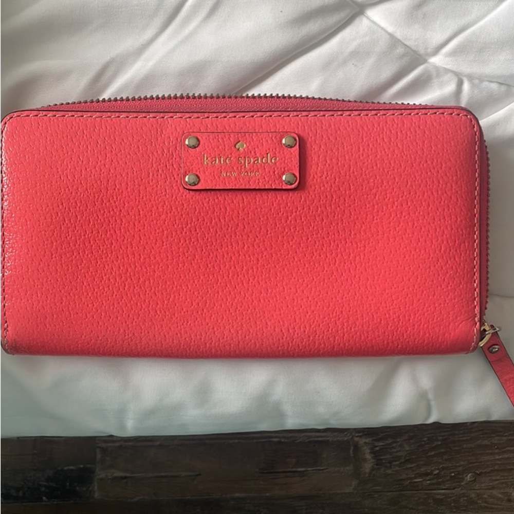 Brand new coral Kate Spade wallet